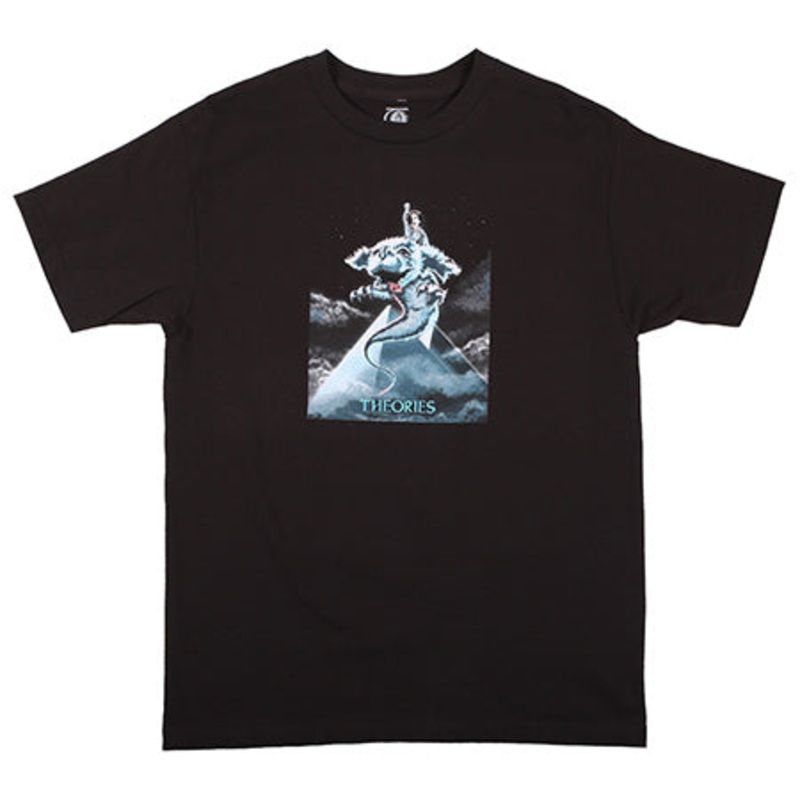 Theories Luck Dragon T Shirt Black Extra Large