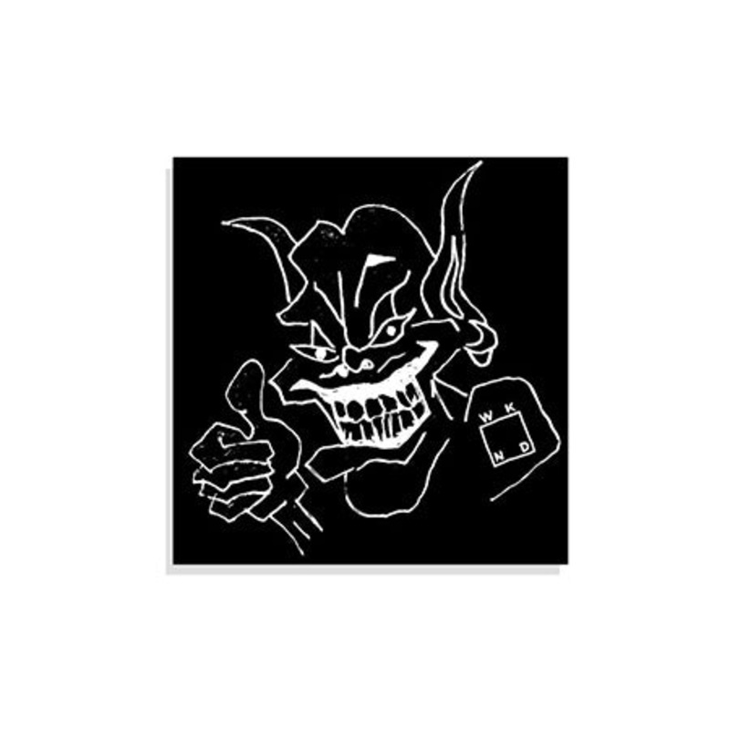 WKND Skateboards Garg 3 Sticker Black 3 x 2.5