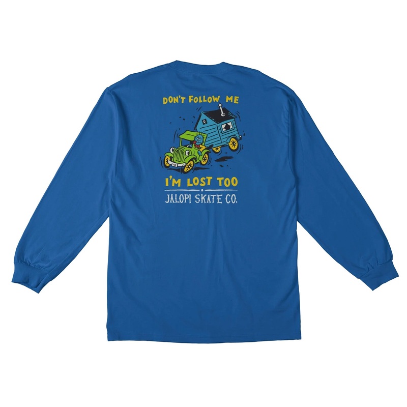 Anti Hero Jalopi Returns L/S Tee Royal M