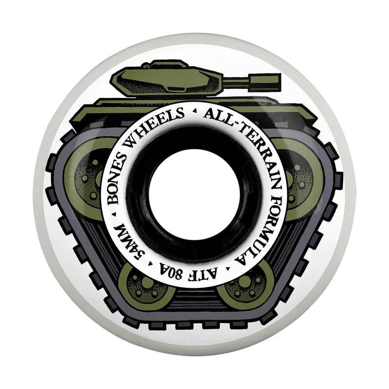 Bones Wheels ATF Tank 54mm 80A Wheels