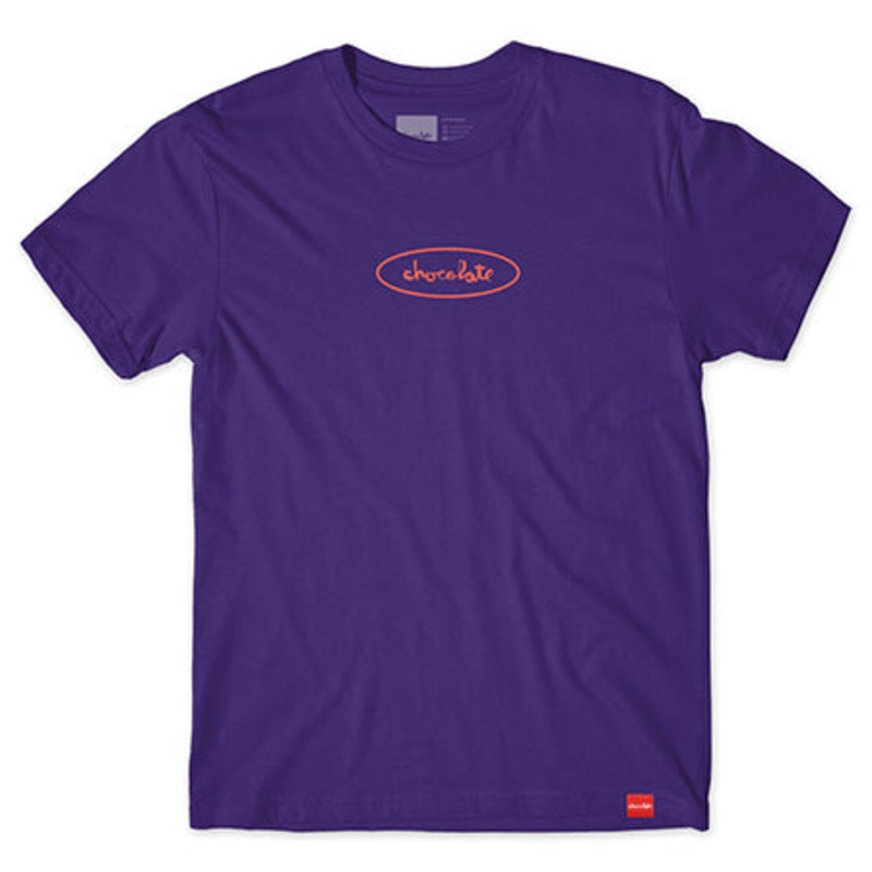 Chocolate Oval Chunk T Shirt Purple Small