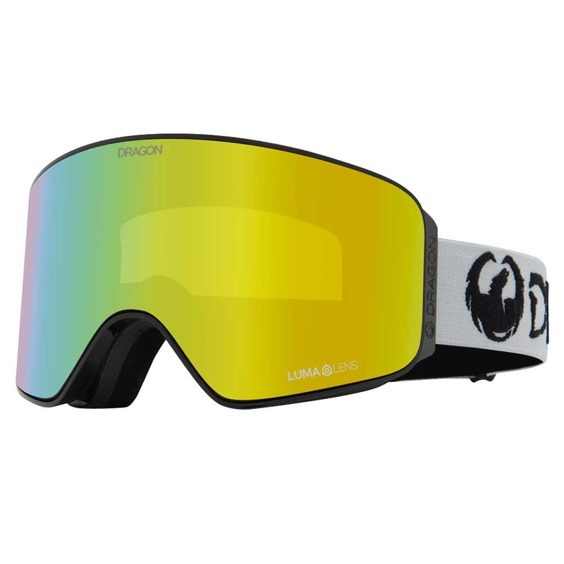 Dragon NFX Mag OTG Snowboard Goggles 2025 – Classic Grey/Lumalens Gold Ion + Bonus Lens Lumalens Amber Grey Gold