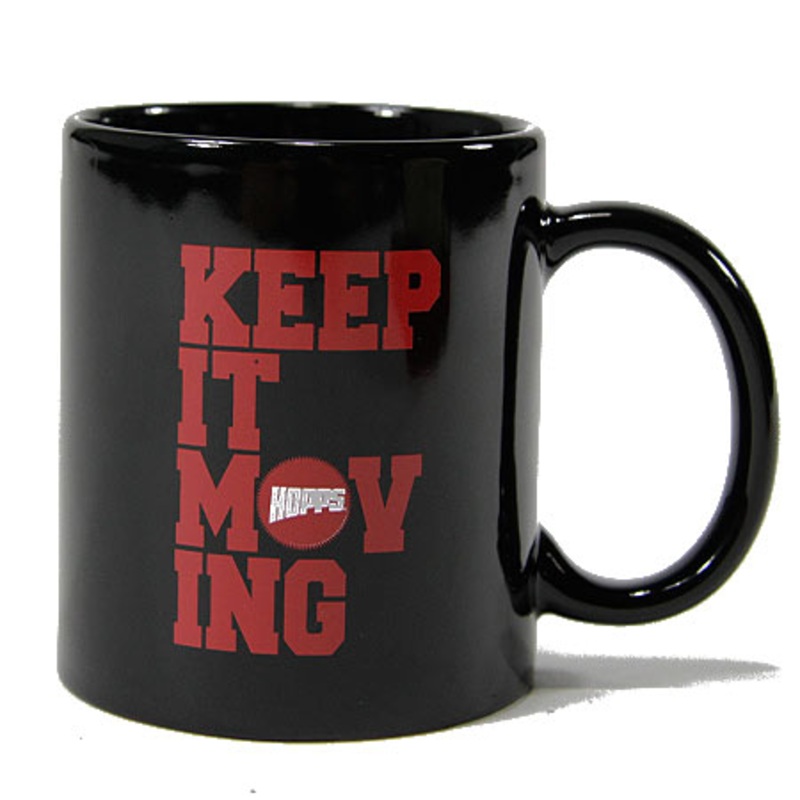 Hopps Keep It Moving Coffee Mug Black N/A