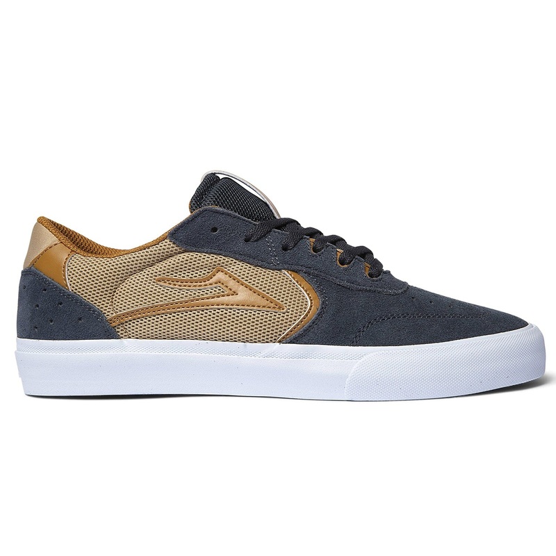 Lakai Atlantic Vulc Charcoal/Tan Suede 8.5