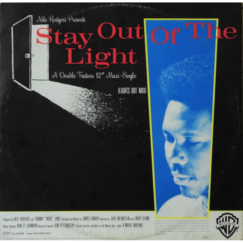 Nile Rodgers  State Your Mind / Stay Out Of The Light Vinyl LP Record *Used 1985 Release*