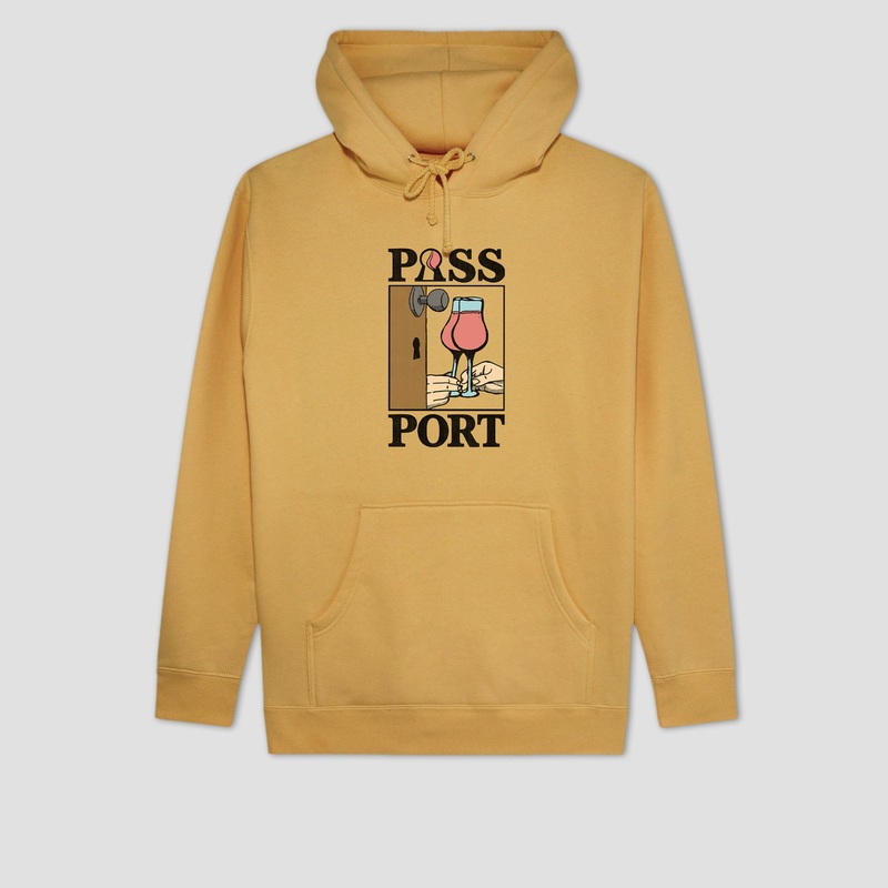 Passport What U Think U Saw Hood Mustard Small