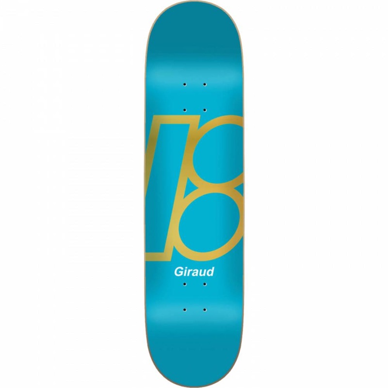 Plan B Giraud Team Foil 8.0″ Skateboard Deck Deck