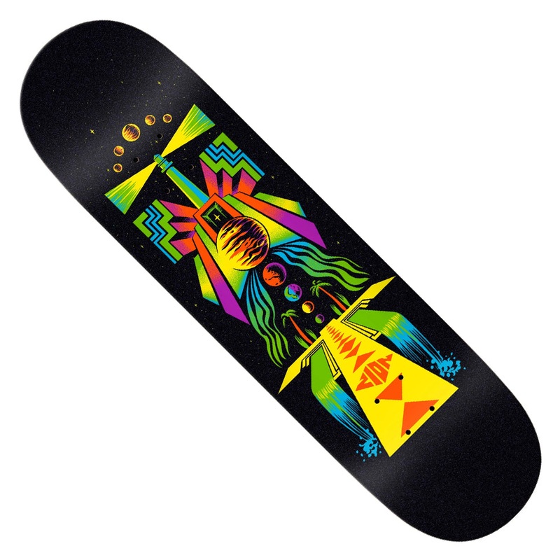 Real Zion Wright Jupiter Deck Black 8.25 x 32 WB:14.38