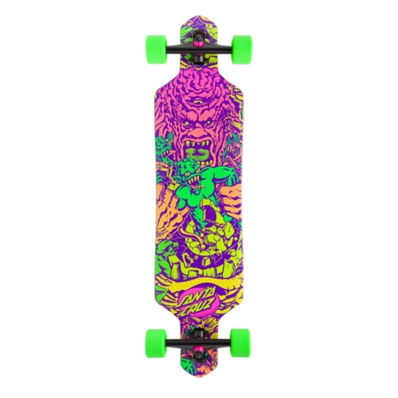 Santa Cruz Rob Roskopp Five Drop Thru Crusier Complete 9 in 9 in
