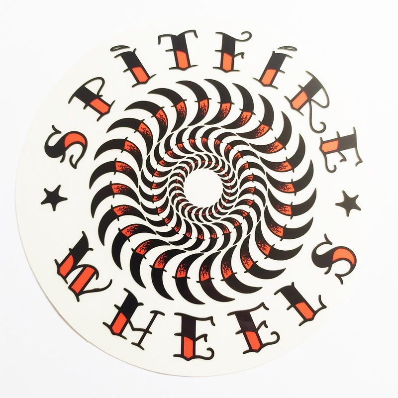 Spitfire Wheels Skateboard Sticker – Elijah Classic