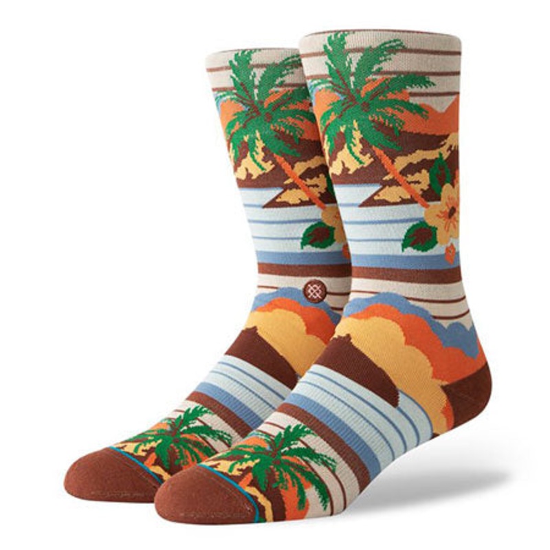 Stance Kekaha Socks Brown Large