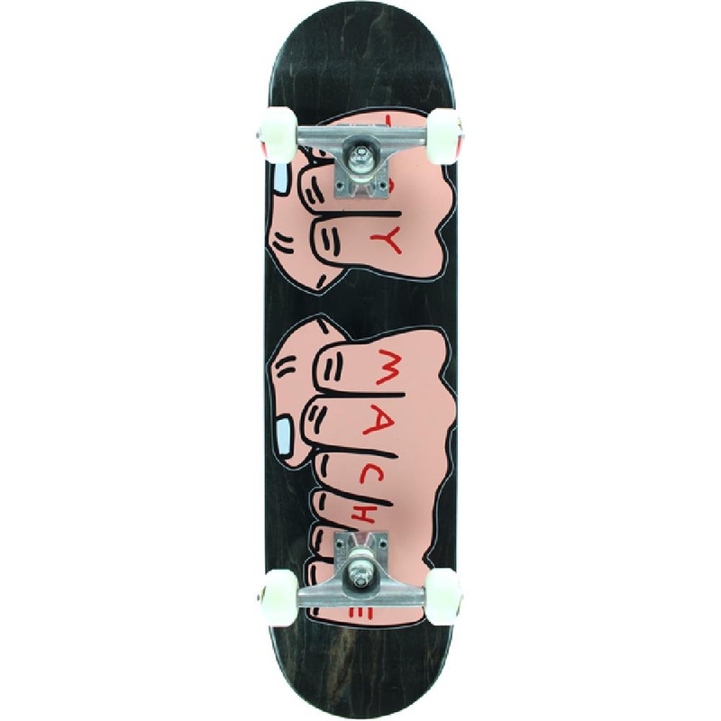 Toy Machine Fists Woodgrain 7.75″ Skateboard Complete