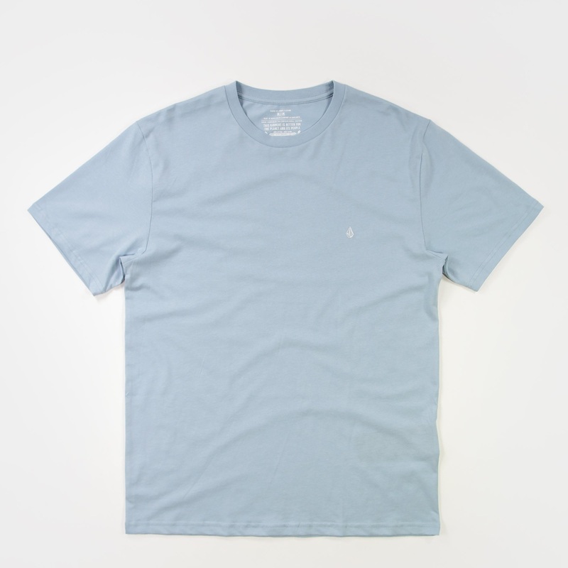 Volcom Circle Blanks T-Shirt – Carolina Blue S