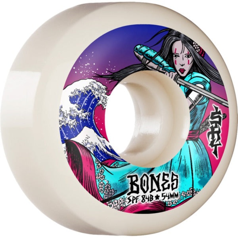 Bones Sky Brown Warrior P5 Sidecut Wheels 84B