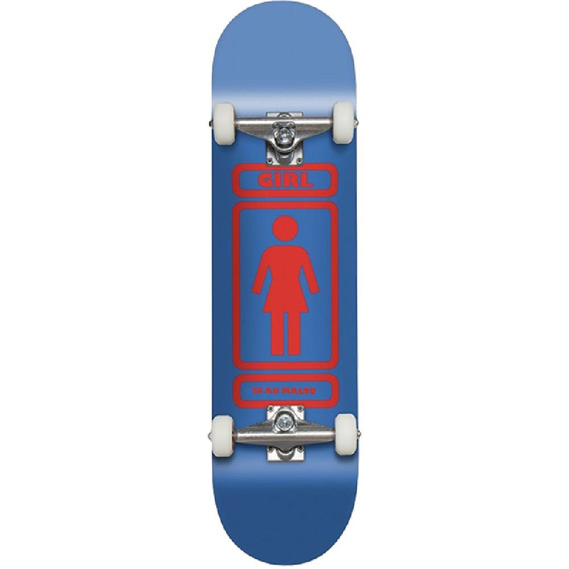 Girl Malto 93 Till Blue and Red 7.5″ Skateboard Complete