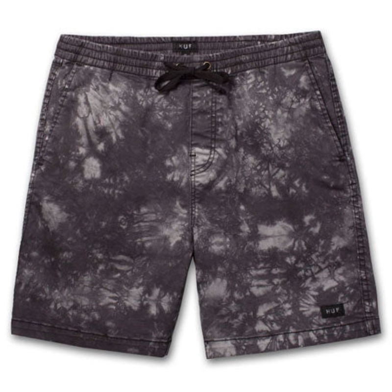 HUF Tie-Dye Shorts Black Medium