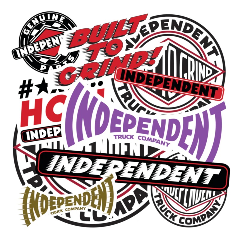Independent Stickers Assorted Pack of 10