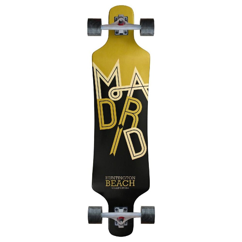 Madrid Spade 39″ Dipped Top Mount Longboard Complete