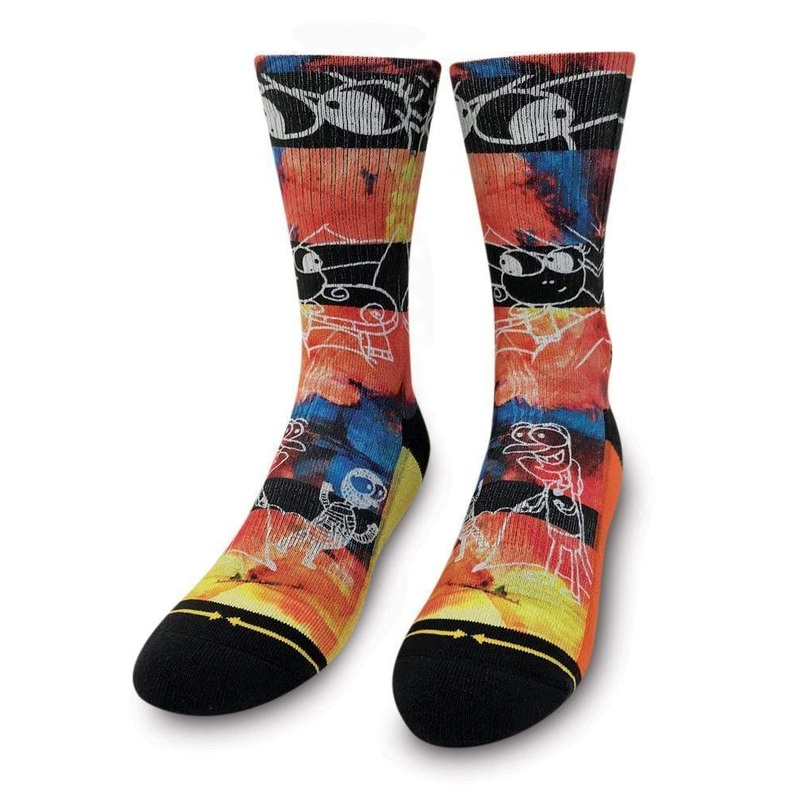 Merge4 Lucile Packard Eyeballs Crew Socks