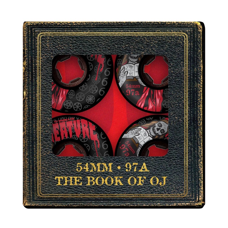 OJ The Book Of Oj Bloodsuckers 54mm 97a Skateboard Wheels