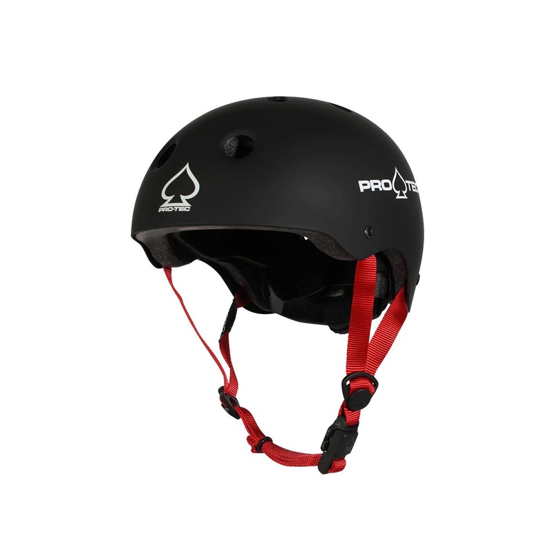 Pro-Tec Helmet Jr. Classic Fit Cert – Matte Black Youth M