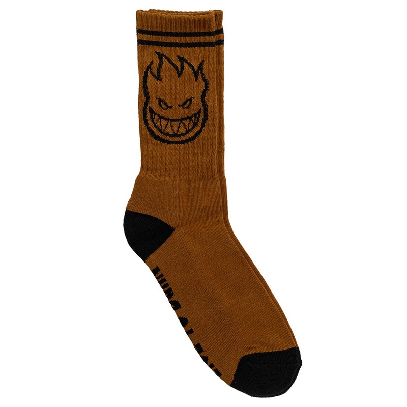 Spitfire Bighead Crew Socks Blue/ Yellow/ Red One size fits all