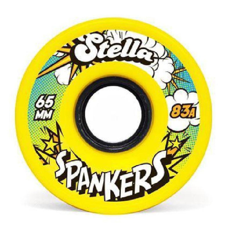 Stella 65mm Spankers Wheels Yellow