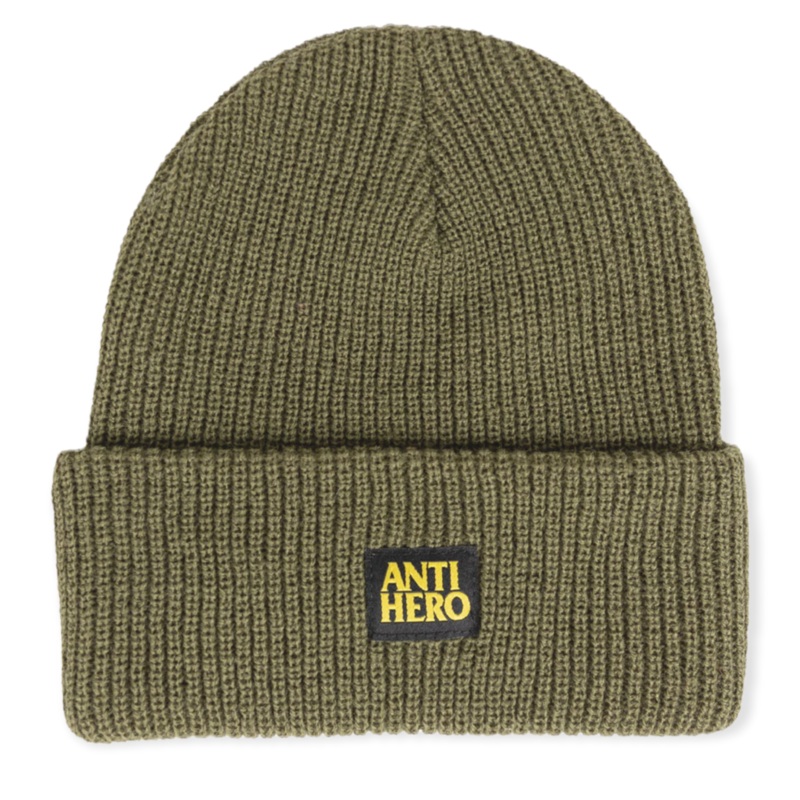 Anti Hero Lil Black Hero Beanie Olive OS