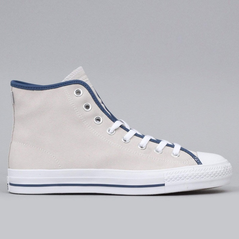 Converse CTAS Pro Hi Shoes White / Mason Blue / Gum UK11