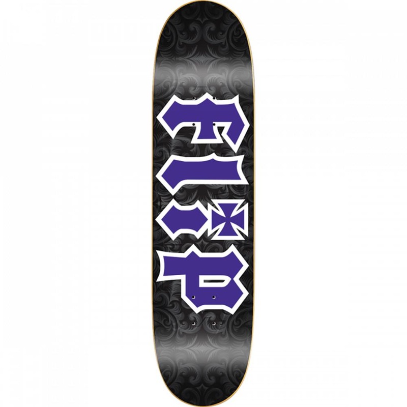 Flip Gothic 8.25″ Purple Skateboard Deck