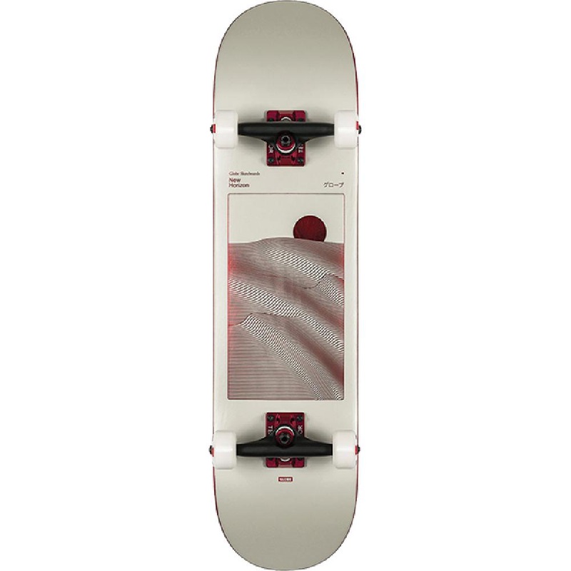 Globe G2 Parallel Off White Foil/Horizon 8.0″ Complete Skateboard Complete