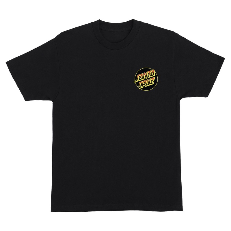 Kendall Wolf Dot Mens Santa Cruz T-Shirt Black L