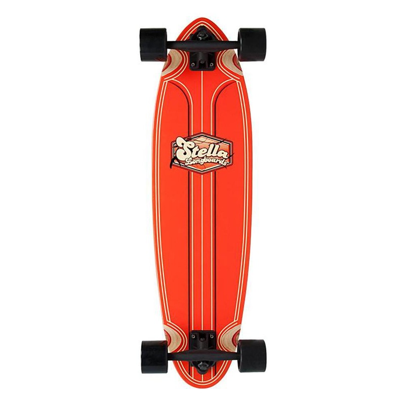 Longboard Cruiser – Orange Grip Top Duke 33″ – Stella Complete