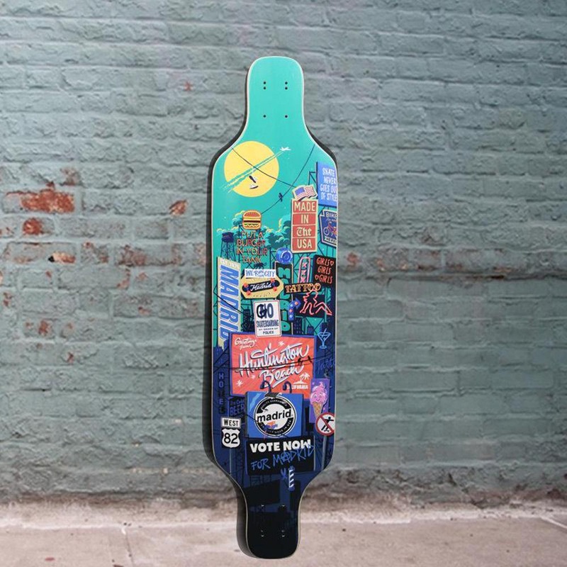 Madrid Billboard Dream Carving Longboard Top Mount Deck