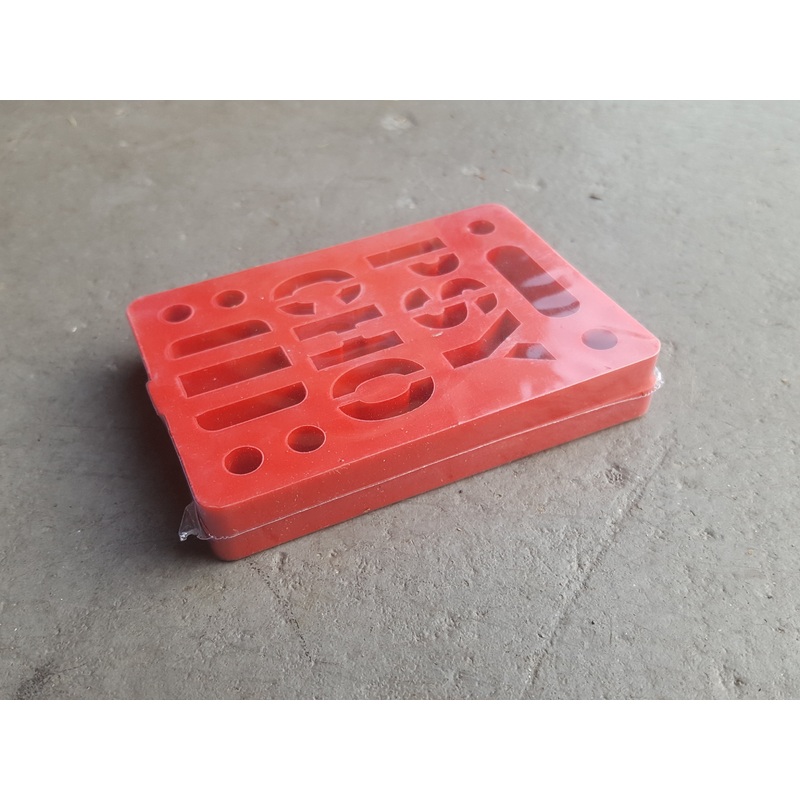Riser Pads Psycho Risers – 1/4″ RED