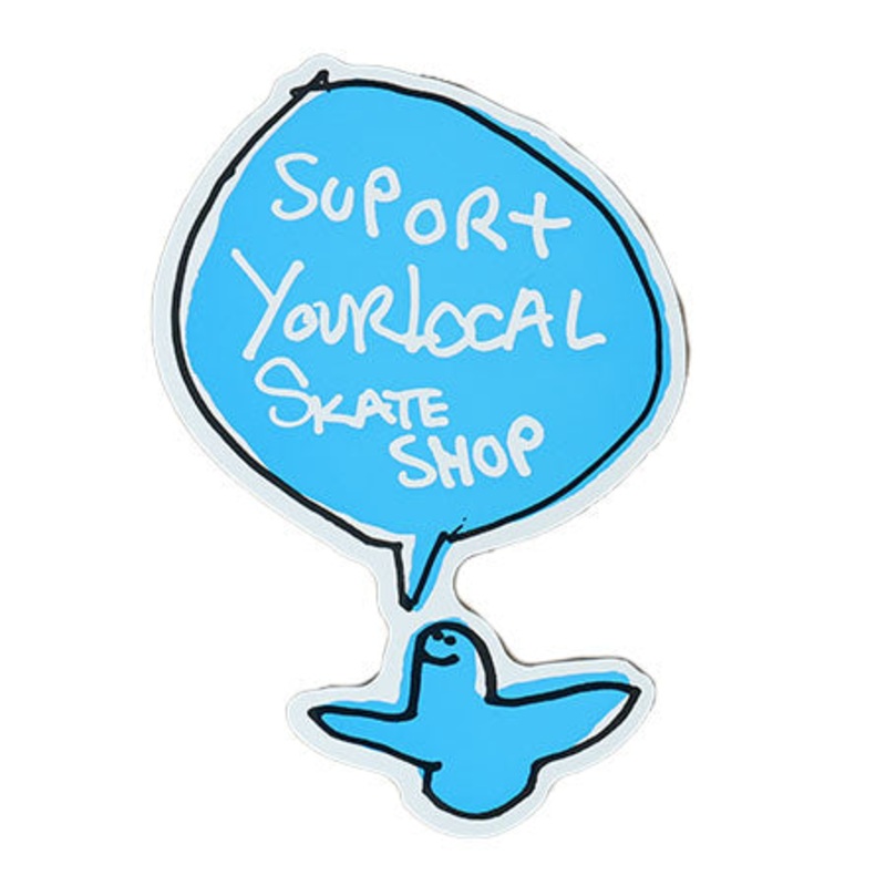 Skate Shop Day SSD 2024 Sticker Blue 3″ x 5″