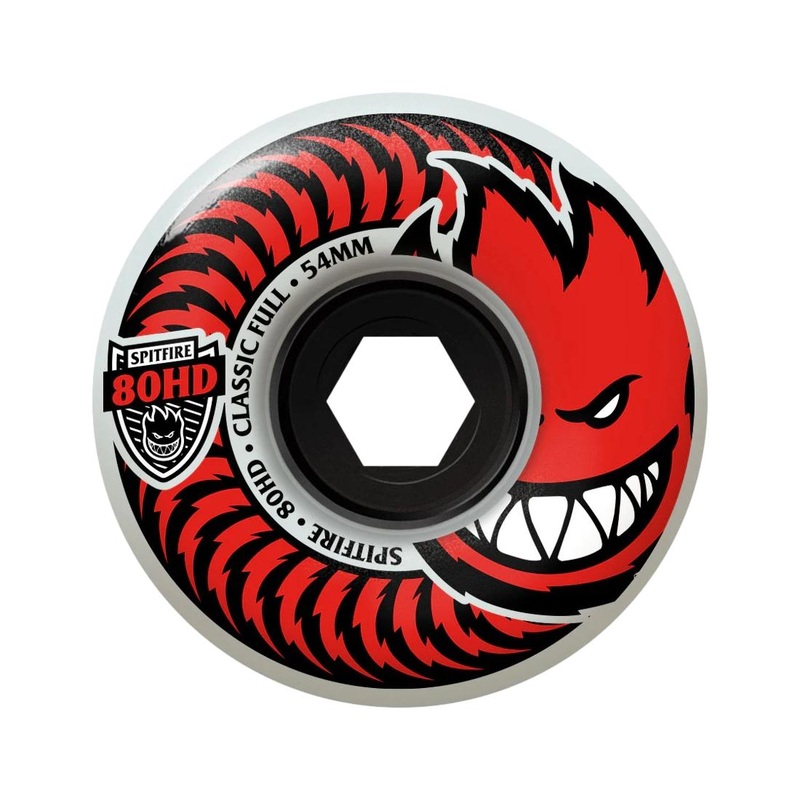 Spitfire 80HD 56mm Clear/Red Classic Shape