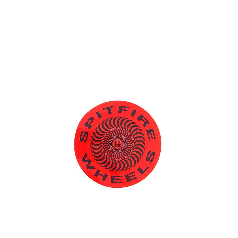 Spitfire Classic Sticker – Red