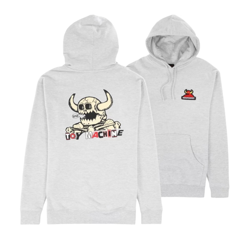 Toy Mash Up Pullover Hoodie Independent Mens Sweatshirt Grey S Grey