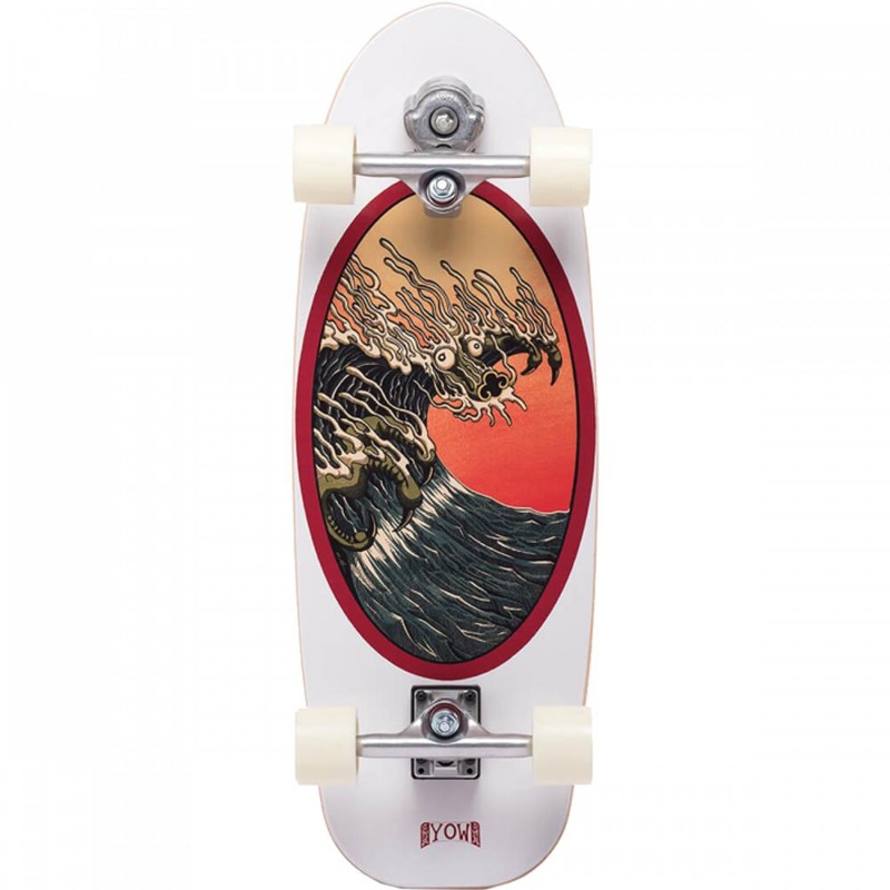 Yow Chiba Dream Waves 30″ Surfskate Cruiser Longboard Complete