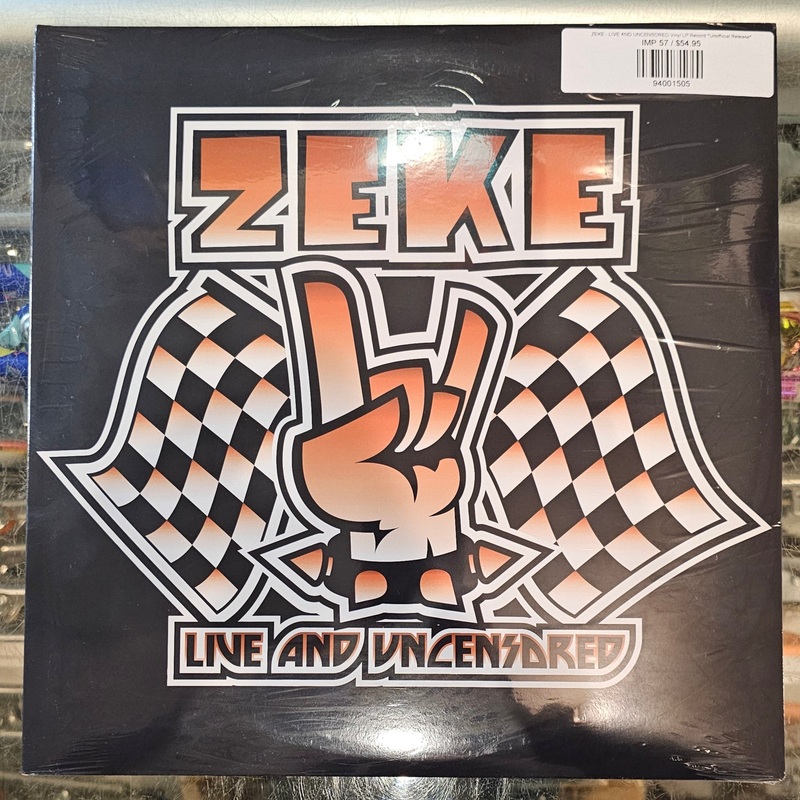 ZEKE – LIVE AND UNCENSORED Vinyl LP Record *Unofficial Release*