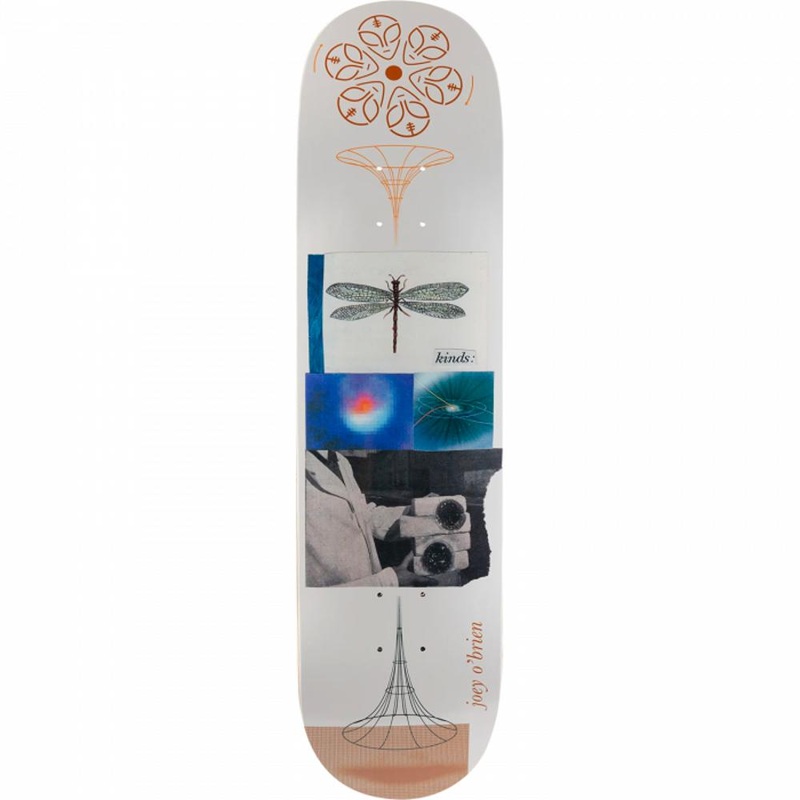 Alien Workshop O’Brien Kinds 8.0″ White Skateboard Deck