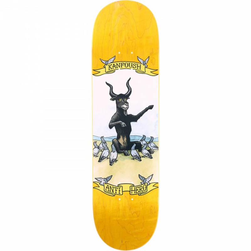 Antihero Kanfoush Pigeon Religion 8.75″ Skateboard Deck Deck