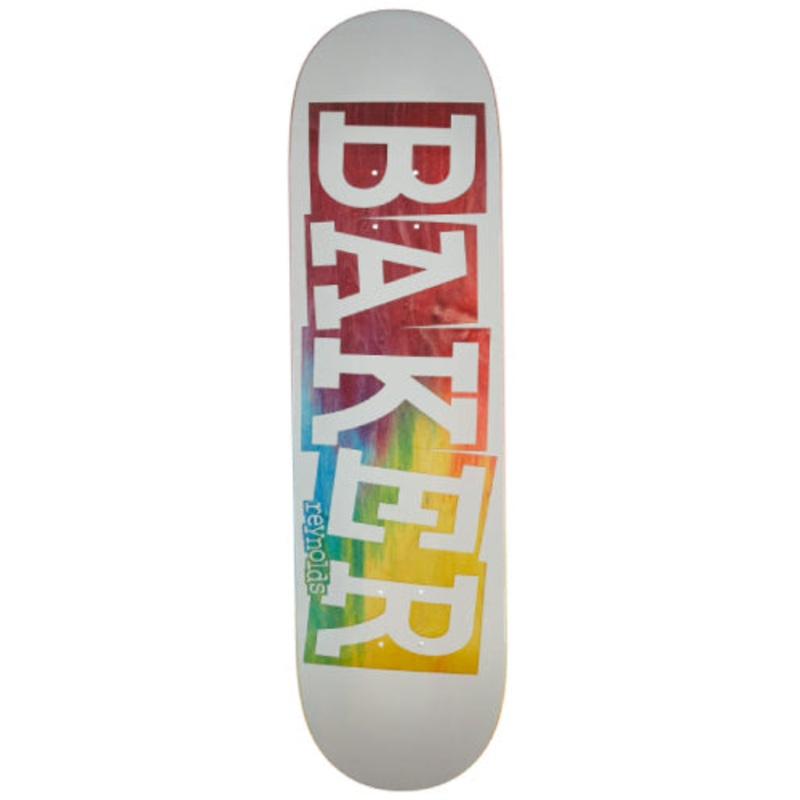 Baker Andrew Reynolds Ribbon Tan Rainbow Skateboard Deck 8.5″ 8.5″