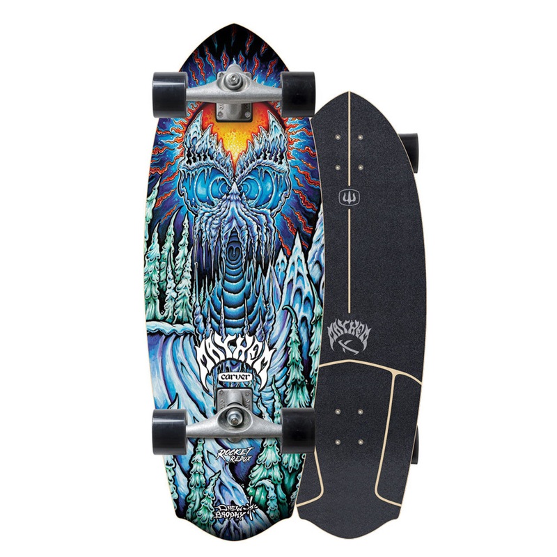 Carver Lost Drew Brophy Winter Wave Surfskate 30″ Cruiser with CX Trucks
