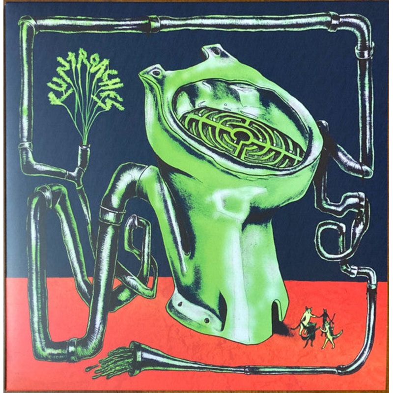 CUNTROACHES  Cuntroaches Green Color Vinyl LP Record