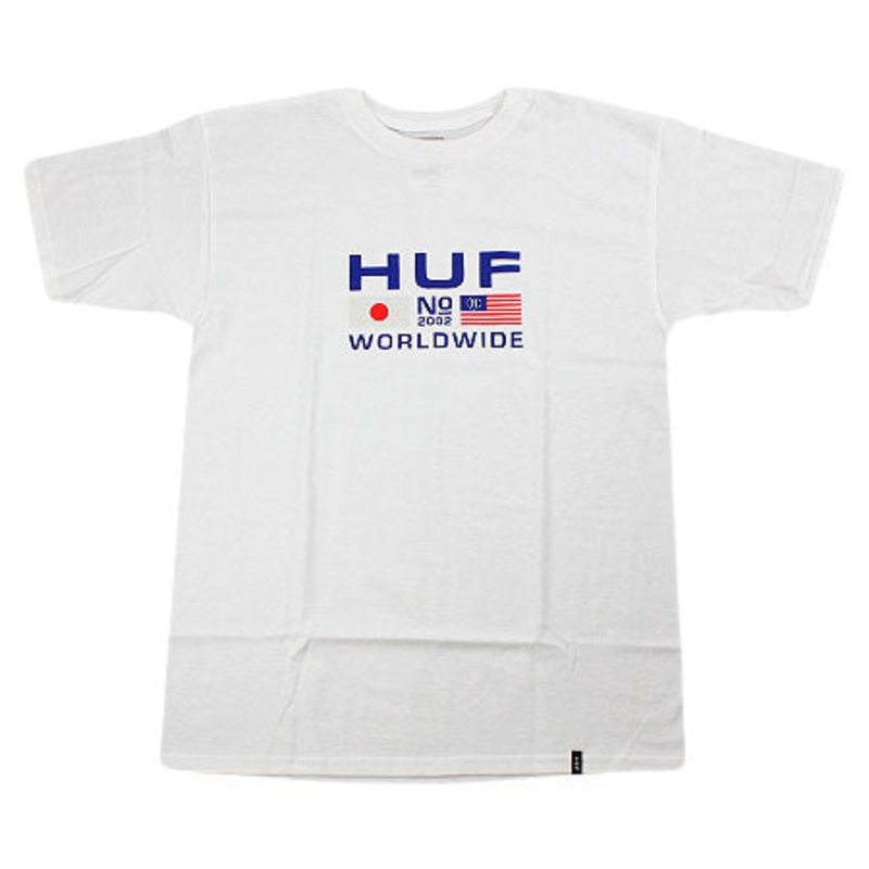HUF Stadium Sponsor T Shirt White Small