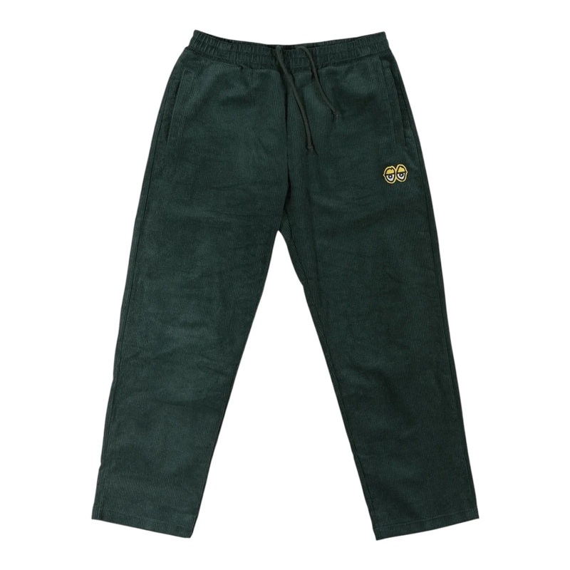 Krooked Eyes Corduroy Pants (Green) L