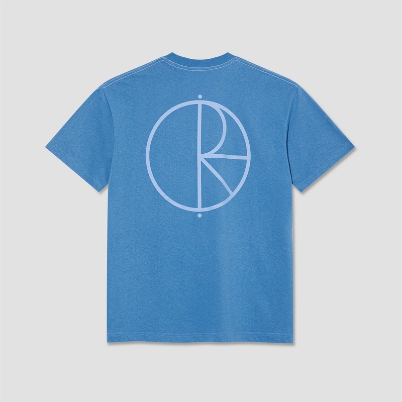 Polar Contrast Stroke Logo T-Shirt French Blue X-Small
