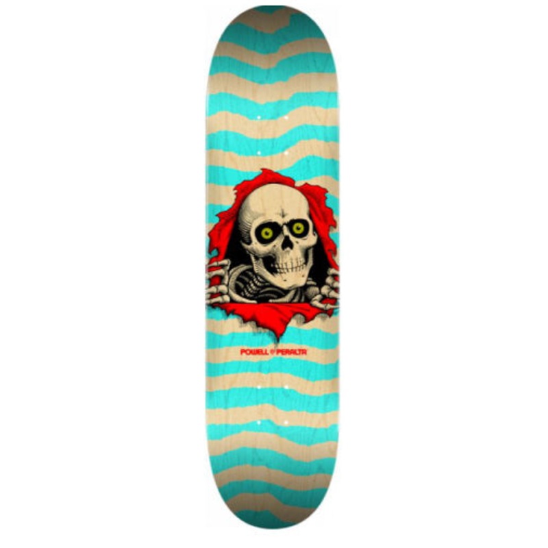 Powell Peralta Ripper Skateboard Deck Blue, Natural 8.0″ 8.0″
